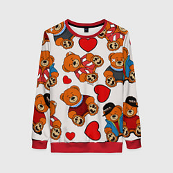 Женский свитшот Медведи - персонажи из Слово пацана