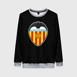 Свитшот женский Valencia fc club sport, цвет: 3D-меланж