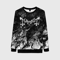 Свитшот женский Mayhem black graphite, цвет: 3D-черный