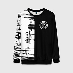 Женский свитшот Silent hill краски текстура гейм