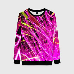 Женский свитшот Розовые энергетические линии