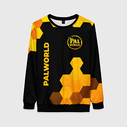 Женский свитшот Palworld - gold gradient вертикально