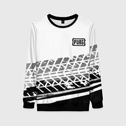 Свитшот женский PUBG online game, цвет: 3D-черный