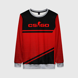 Свитшот женский CS GO geometry sport, цвет: 3D-меланж