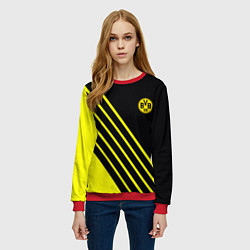 Свитшот женский Borussia sport line uniform, цвет: 3D-красный — фото 2