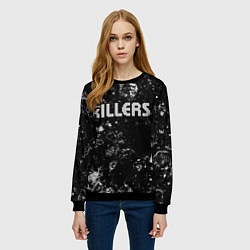 Свитшот женский The Killers black ice, цвет: 3D-черный — фото 2