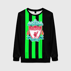 Женский свитшот Liverpool line green