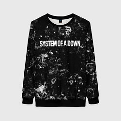 Женский свитшот System of a Down black ice