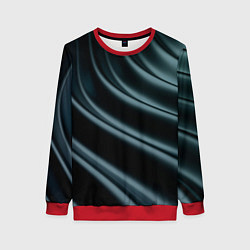 Женский свитшот Темная волна