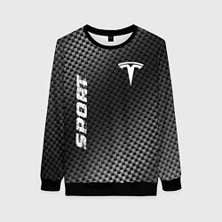 Женский свитшот Tesla sport carbon