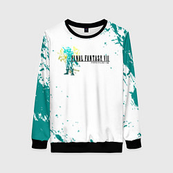 Свитшот женский Final fantasy неон, цвет: 3D-черный