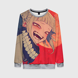 Свитшот женский Моя геройская академия Himiko Toga, цвет: 3D-меланж