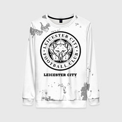 Женский свитшот Leicester City sport на светлом фоне