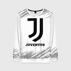 Женский свитшот Juventus sport на светлом фоне