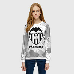 Свитшот женский Valencia sport на светлом фоне, цвет: 3D-белый — фото 2