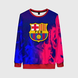 Женский свитшот Barcelona fc club gradient