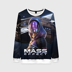 Свитшот женский Mass Effect ТалиЗора, цвет: 3D-белый