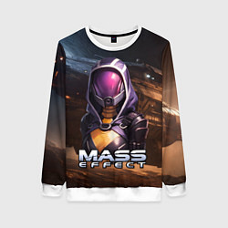 Свитшот женский Mass Effect ТалиЗора аватар, цвет: 3D-белый