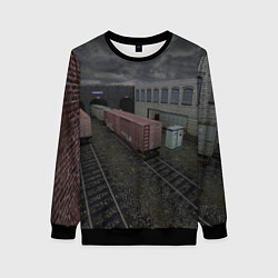 Женский свитшот Counter Strike 1 6 de train
