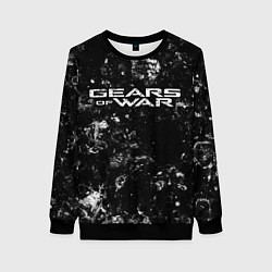 Свитшот женский Gears of War black ice, цвет: 3D-черный