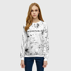 Свитшот женский OneRepublic dirty ice, цвет: 3D-белый — фото 2