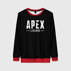 Свитшот женский Apex legends logo, цвет: 3D-красный