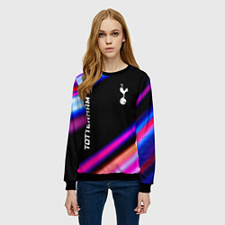Свитшот женский Tottenham speed game lights, цвет: 3D-черный — фото 2