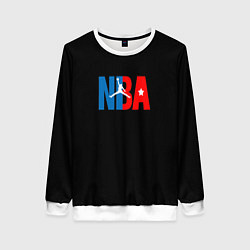 Свитшот женский NBA sport, цвет: 3D-белый