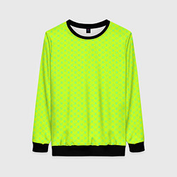 Женский свитшот Неоновый паттерн тонких линий