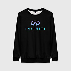 Женский свитшот Infiniti logo neon