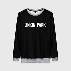 Свитшот женский Linkin park rock white, цвет: 3D-меланж