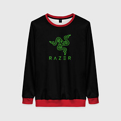 Женский свитшот Razer logo brend