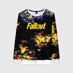 Женский свитшот Fallout краски
