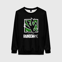 Свитшот женский Ubisoft game rainbow six, цвет: 3D-черный