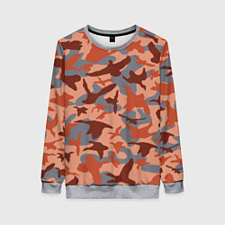 Женский свитшот Камуфляж птицы