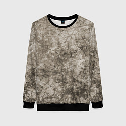 Женский свитшот Абстракция - серый грязный гранж