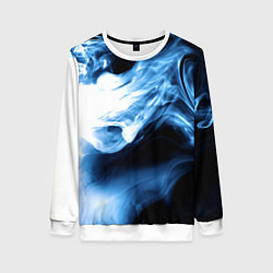 Женский свитшот Дым смок вейпа текстура