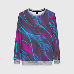 Женский свитшот Абстракция геометрических линий