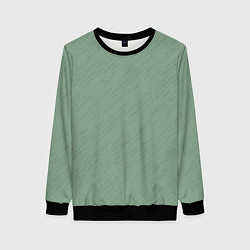 Женский свитшот Текстура пыльно-зелёный однотонный