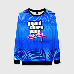 Женский свитшот GTA vice city тропики