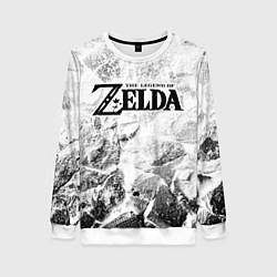 Свитшот женский Zelda white graphite, цвет: 3D-белый