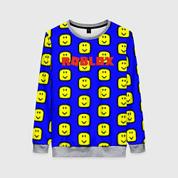 Женский свитшот Roblox pattern mobile