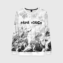 Свитшот женский Papa Roach white graphite, цвет: 3D-белый