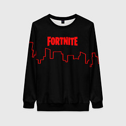 Свитшот женский Fortnite urban, цвет: 3D-черный