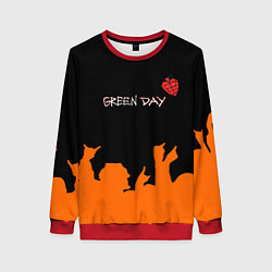 Женский свитшот Green day rock