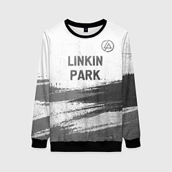 Свитшот женский Linkin Park - white gradient посередине, цвет: 3D-черный