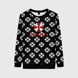 Женский свитшот Resident evil pattern umbrella