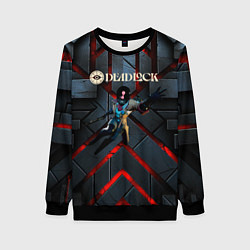 Свитшот женский Paradox Deadlock, цвет: 3D-черный