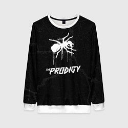 Свитшот женский The prodigy remix, цвет: 3D-белый