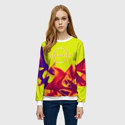 Свитшот женский Starfield fire steel, цвет: 3D-белый — фото 2